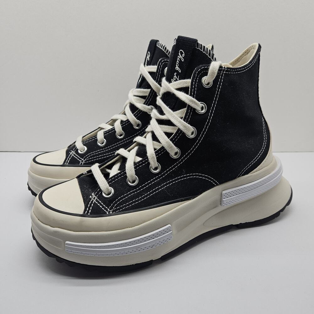 Converse Chuck Taylor All Star Legacy CX Platform Hi Black Egret M7 W8.5
